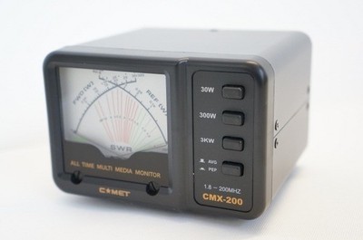 CMX-200 Comet SWR Power Meter Band 1.8 200MHz HF VHF 30/300/3KW