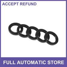 Oil Seal Seal Ring Rotary Shaft Seal Nitrile Rubber 25x35x6mm 5 Pcs