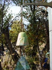 Paolo Soleri 10" Bronze Wind Bell - Lovely 2.5" Bell  A Great Christmas Gift NEW