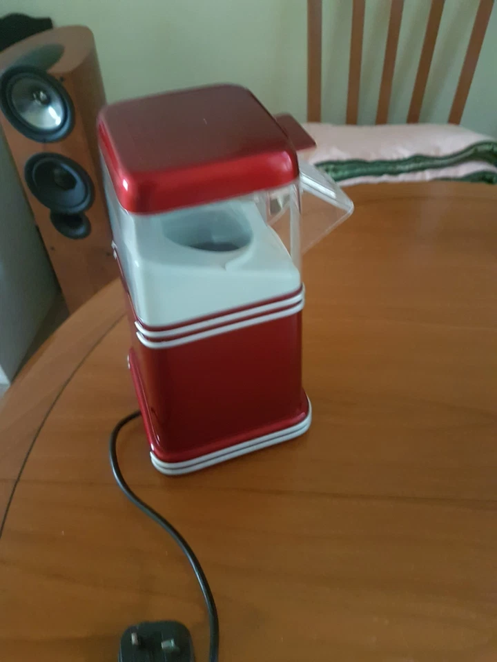 SMART Retro Mini Hot Air Popcorn Maker Maintain in Good Condition - Image 4 of 4