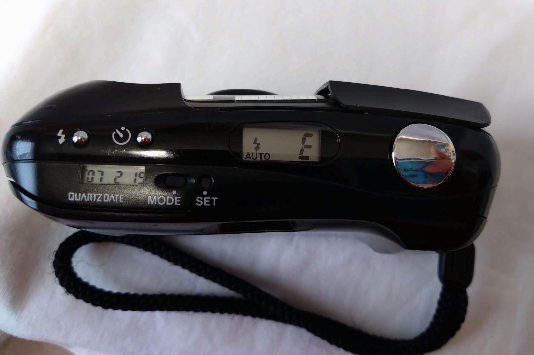 Olympus μ First Gen Film Camera Used, Shutter Flash WORKING