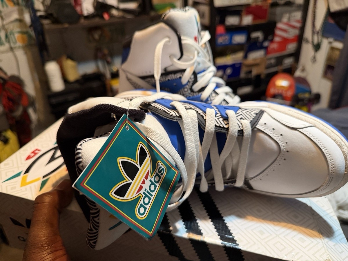 Size 10.5 - Adidas Mutombo Royal - G99903 for sale online | eBay