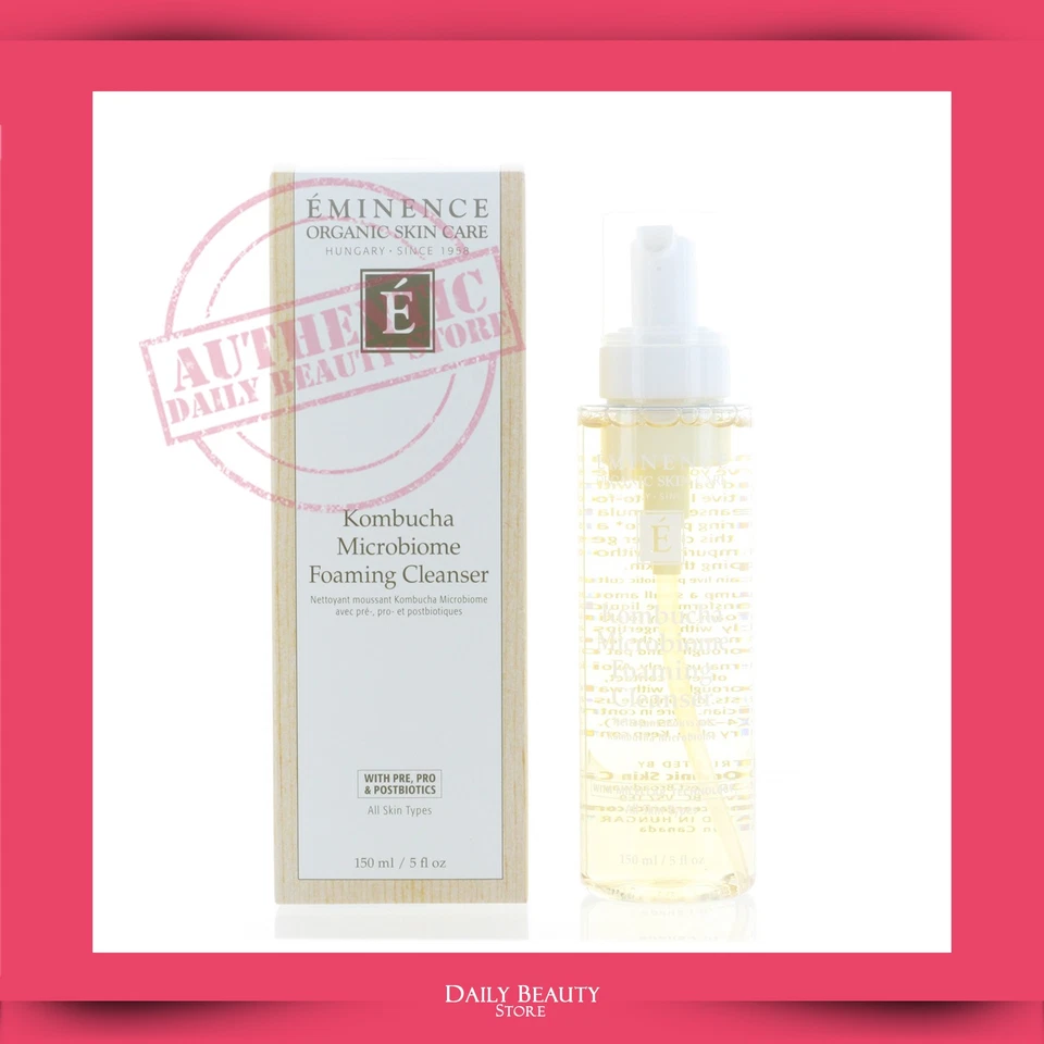 Eminence Kombucha Microbiome Foaming Cleanser 150ml 5oz NEW FAST SHIP