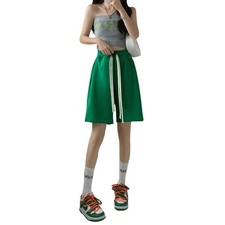 Sport Shorts for Women Summer Thin High Waist Wide Leg Loose Five Inch Pants