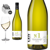 12Er Karton 2023 Uby N° 1 Sauvignon Von Domaine D'uby ( 12 X 0,75L )