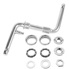 OG LOWRIDER 4" 102MM ONE/PIECE BICYCLE CRANK CHROME W/ BOTTOM BRACKET.