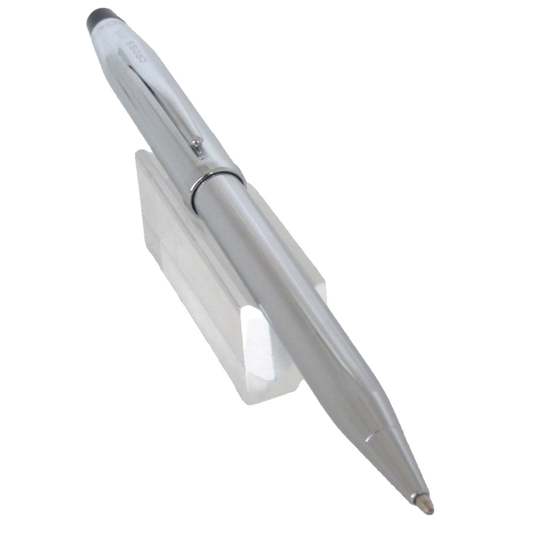 Stylo bille Cross Century II chrome, écriture fluide sans bavure pour gauchers et droitiers