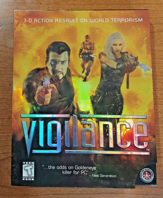 SegaSoft Vigilance PC Game 1998 WINDOWS 95/98 ~ SEALED