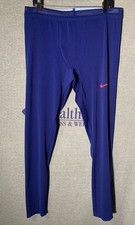 Nike Mens 3XL Pro Elite Blue Team Long Running Tights Made in USA DX9059-000