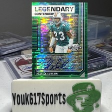 2023 PATRICK SURTAIN CONTENDERS OPTIC LEGENDARY GREEN PULSAR AUTO /30