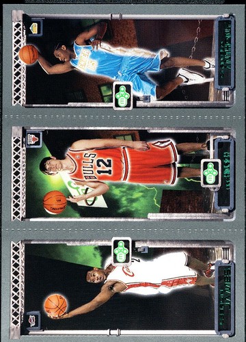 2003 Topps Matrix #115 D. Wade #113 C. Anthony #111 LeBron James