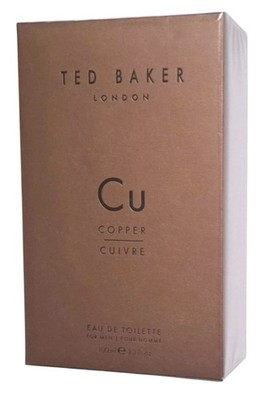 Ted Baker London Cu Copper Cuivre Eau de Toilette for men 100ml EdT Spray 