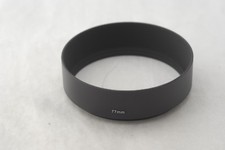 New Metal 77mm Standard Screw-in Lens Hood