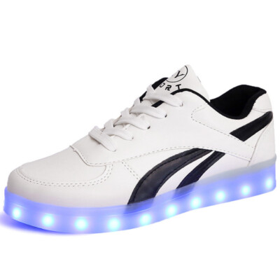 Fashion LED Luminous Shoes Pair Luminous Sneakers Shoes Men and Women