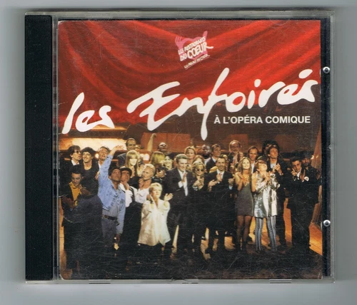 ♫ - LES ENFOIRÉS - À L’OPÉRA COMIQUE - CD 16 TITRES - 1995 - BON ÉTAT - ♫