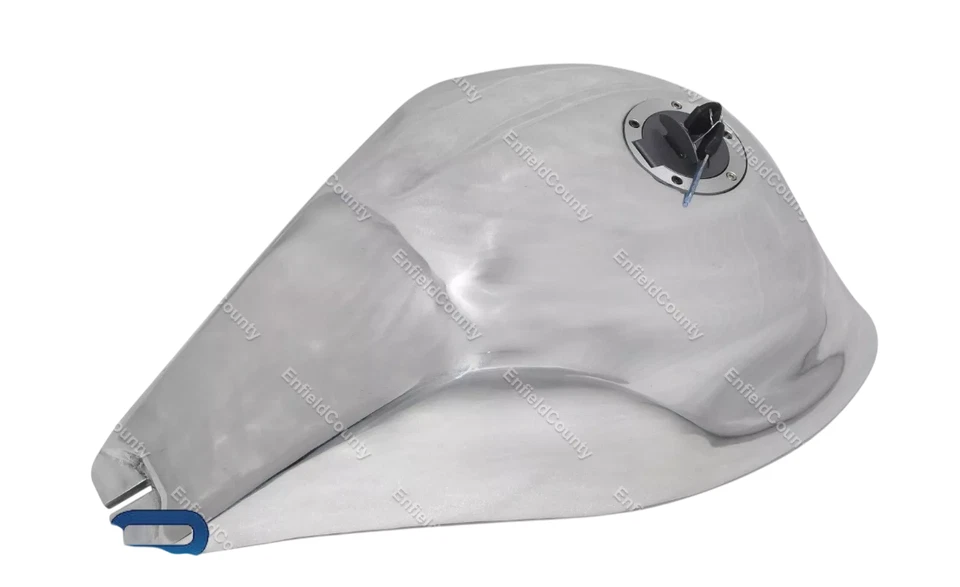 APTO PARA Buell S1 M2 S3 Lightning Manta Early S3 Thunderbolt tanque de combustible aluminio Foto 3 de 4