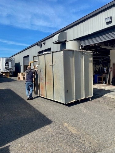 Used 6' Open Face Paint Spray Booth - Picture 5 of 6