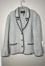 Giesswein Austria Boiled Wool Jacket Side 36 Eu/6 Us