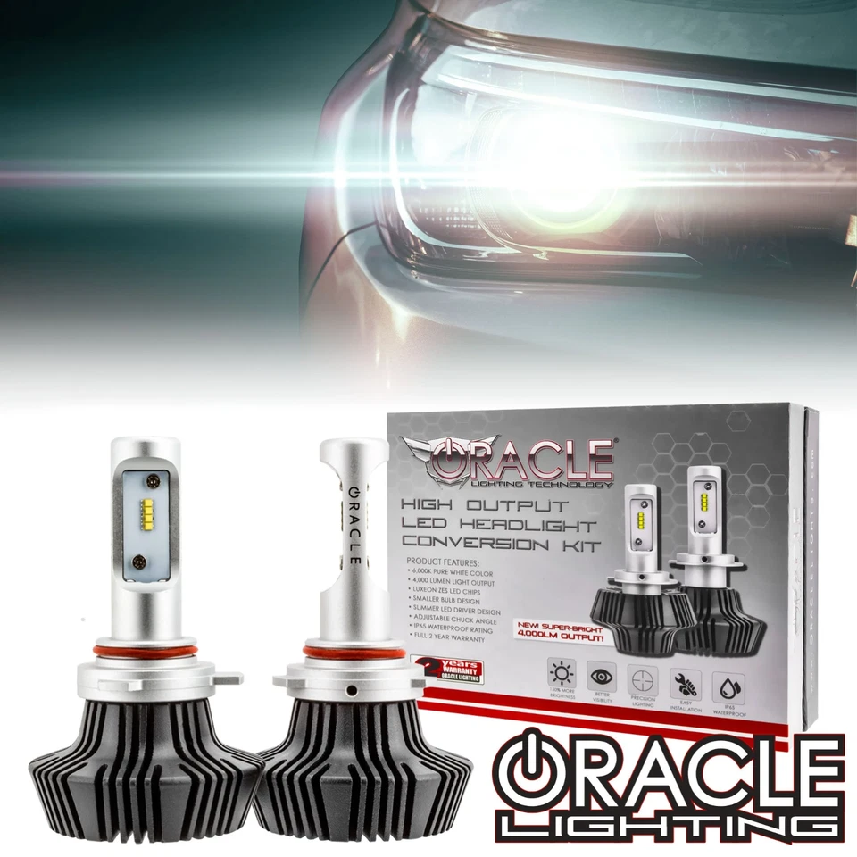 Faro LED 4000 lúmenes Oracle Lighting 9012 bombillas 2015-21 para Dodge Challenger Foto 2 de 4
