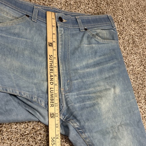 Vintage Levis Orange Tab Skosh More Room Denim Jeans 36x32 (35x31) USA - Picture 12 of 19