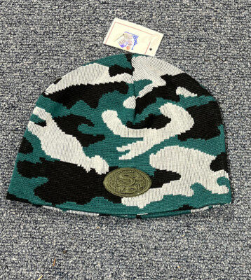 New Blue Camo NFL Branded San Francisco 49ers Uncuffed Skull Cap