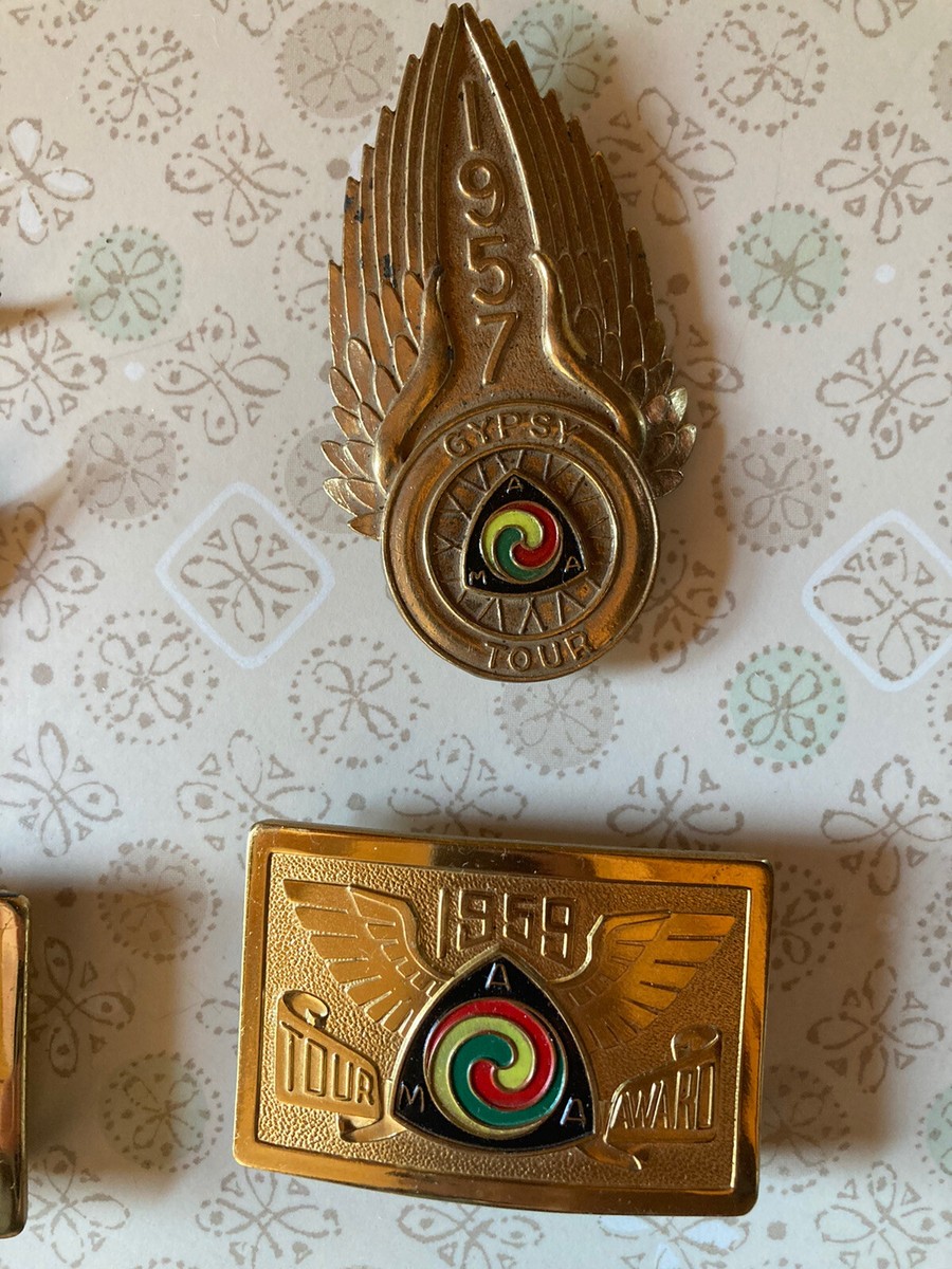 American Motorcycle Association Gypsy Tour Memorabilia (1940's