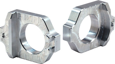 Works Connection Elite Axle Blocks 17-310 Silver