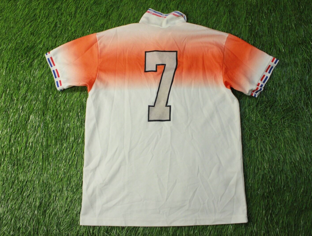 ウェア Netherlands 1996/97 Home Soccer Uniform 1996-Netherlands-Home-Retro-