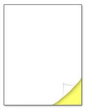 200 Sheets, Printable White Sticker Paper, Laser/Inkjet Printing - Matte, Let...