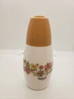 Vintage Westinghouse Indian Summer Flowers Milk Glass Sugar Container