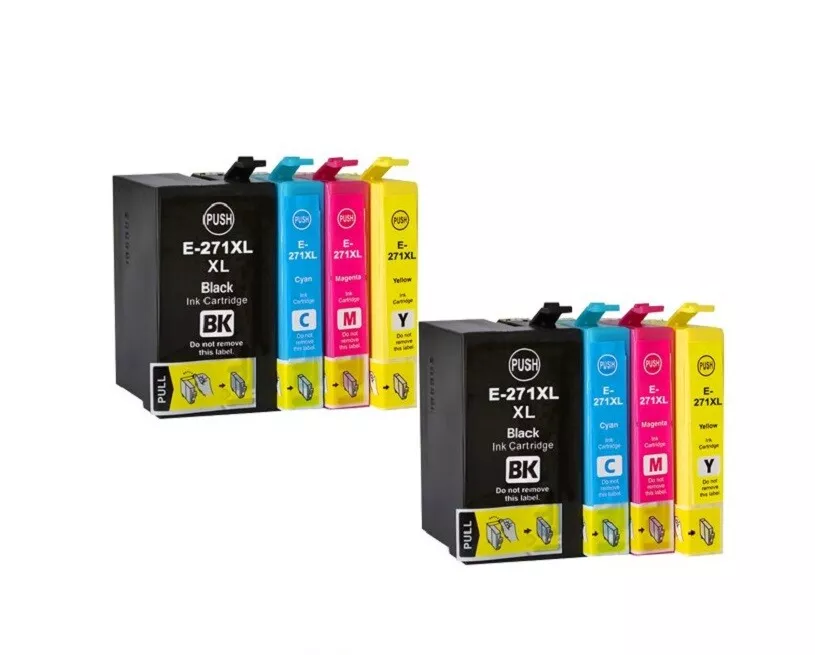 8 Ink Cartridge Non oem Fits Epson WorkForce WF 7710 WF 3620 WF