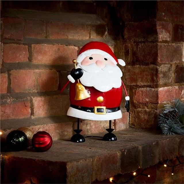Three Kings Wobbly Santa Christmas Decoration
