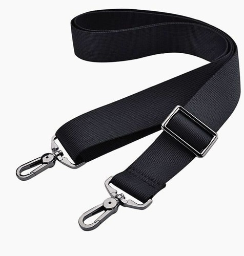 Padded Adjustable Single Shoulder Strap For Laptop Gym Sports Bag Black Metal Ho - Picture 5 of 21