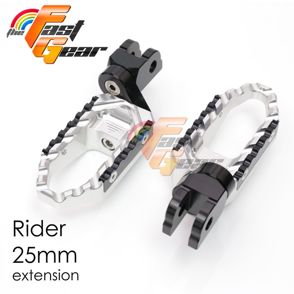 FRONT WIDE FOOT PEGS EXTENDED 25MM FOR KAWASAKI Z650 Z900 2017 2018 19 20 21 22 eBay