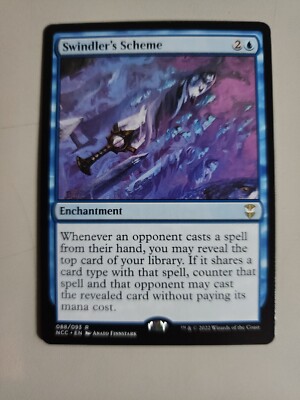 MTG Swindler's Scheme Commander: Streets of New Capenna 088/093 Regular Rare