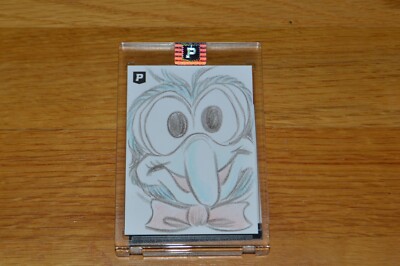 Guy Gilchrist Hand Sketched Card  ''GONZO'' Muppets PA COA ~ Original Art 1/1