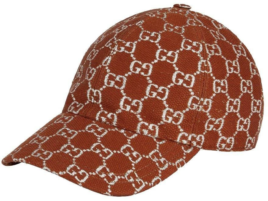 Gucci GG Canvas Baseball Hat in Brown