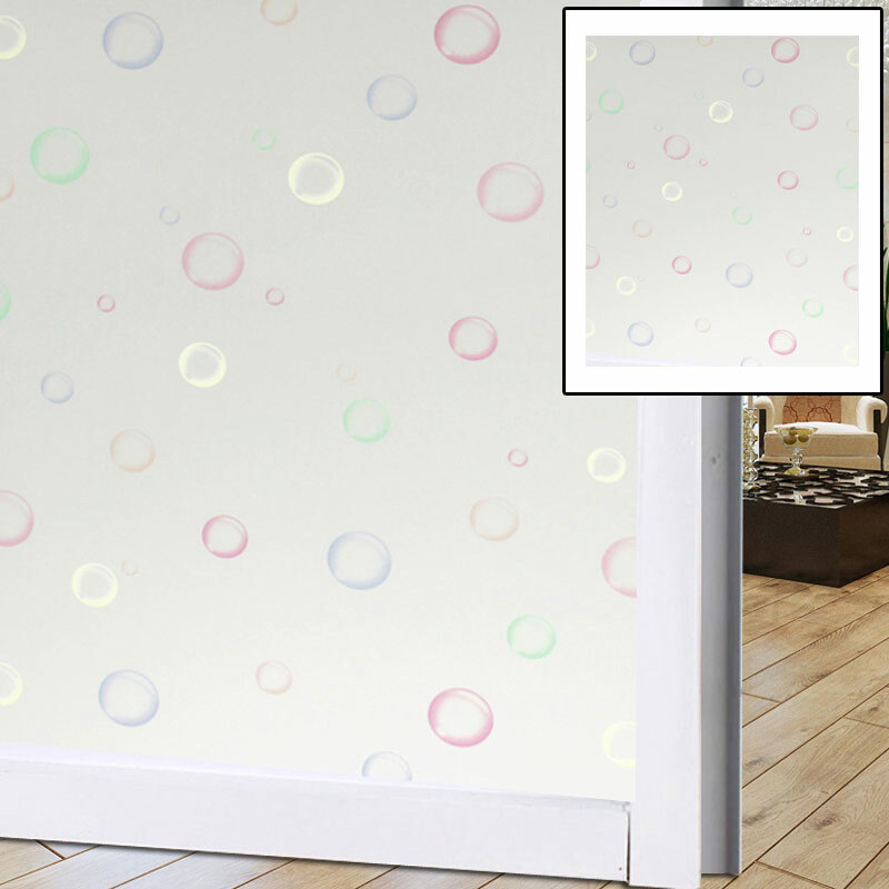Self Adhesive Glass Film Window Sticker Bathroom Glass Sticker PVC