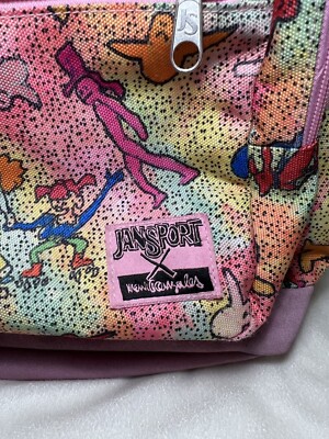 Jansport x Mark Gonzales The Gonz Right Pink Ghost Skate Backpack
