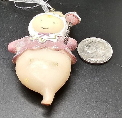 Ornamento di Natale principessa con bacchetta primavera - Foto 4 di 4