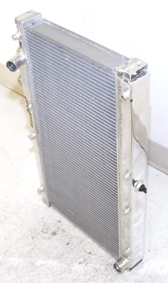 RADIADOR de carreras de rendimiento de aluminio de doble núcleo de 2" para Mazda Miata 90-97 manual Foto 4 de 4