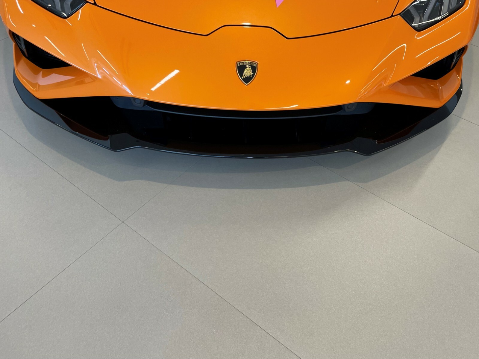 19-22 Lamborghini Huracan EVO RWD Front Spoiler CF Carbon Fiber 4T0807059D USA