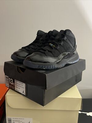 Air Jordan XI 11 Retro Gamma Blue 378039-006 Size 13c Pre-School