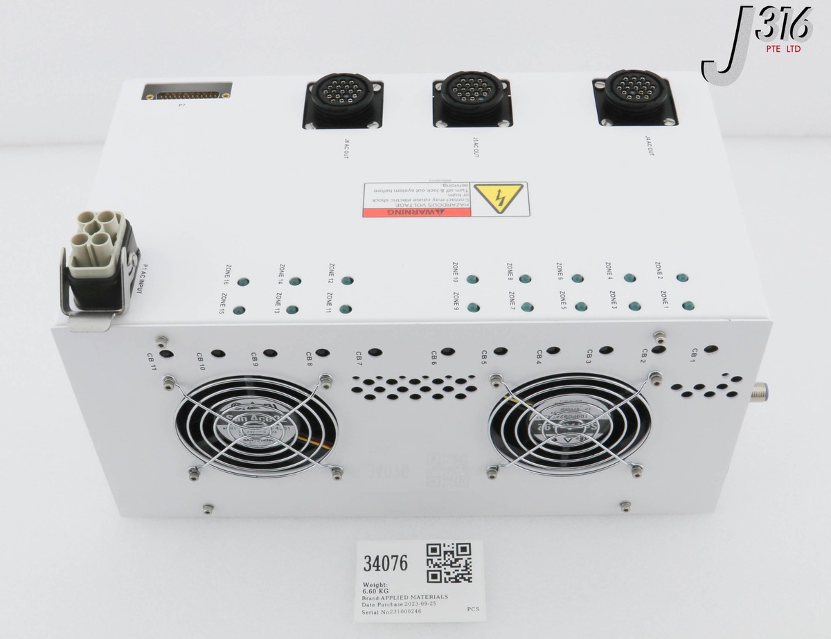 34076 APPLIED MATERIALS ELECTRICAL ASSY, TEMPERATURE CONTROLLER