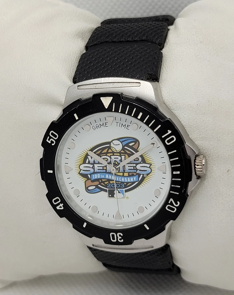 Mens Game Time 2003 World Series 100th Anniversary Quartz Watch I2 - Image 2 of 4