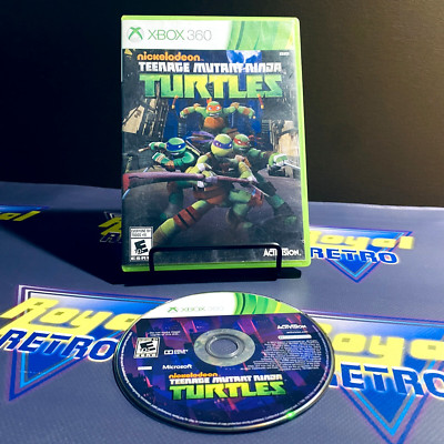 Teenage Mutant Ninja Turtles (Microsoft Xbox 360, 2013 Nickelodeon Activision)