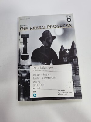 The Rakes Fortschritt Barry Banks Gidon Saks Gerard O'Connor Lisa Milne Prog & TKT