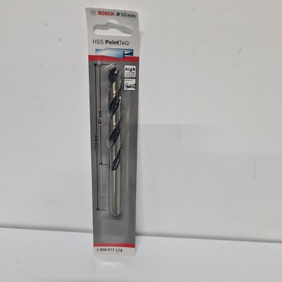 Bosch 2608577174 HSS Metallspiral PointTeQ Bohrer 10,0 mm
