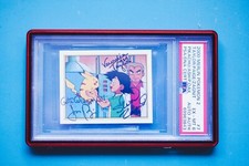 PSA 6 AUTOGRAPHED Veronica Taylor, Jason Paige, Stuart Zagnit 2000 Merlin