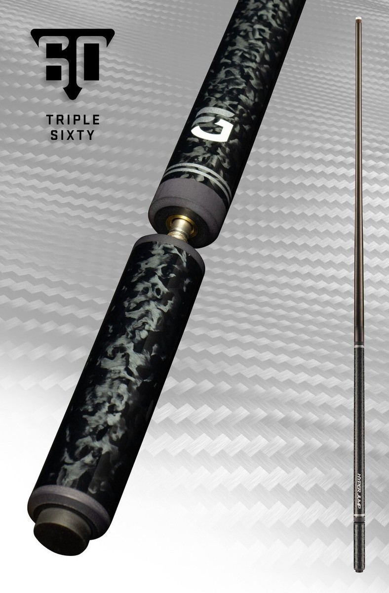 Triple 60 Hyper Jump Carbon Fiber Jump Cue W/ Extension by Viking